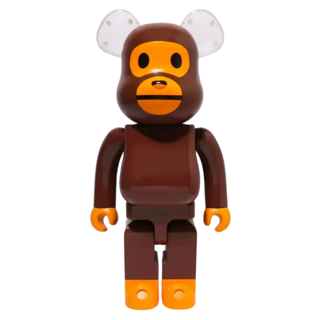 BAPE and Bearbrick Baby Milo 400%