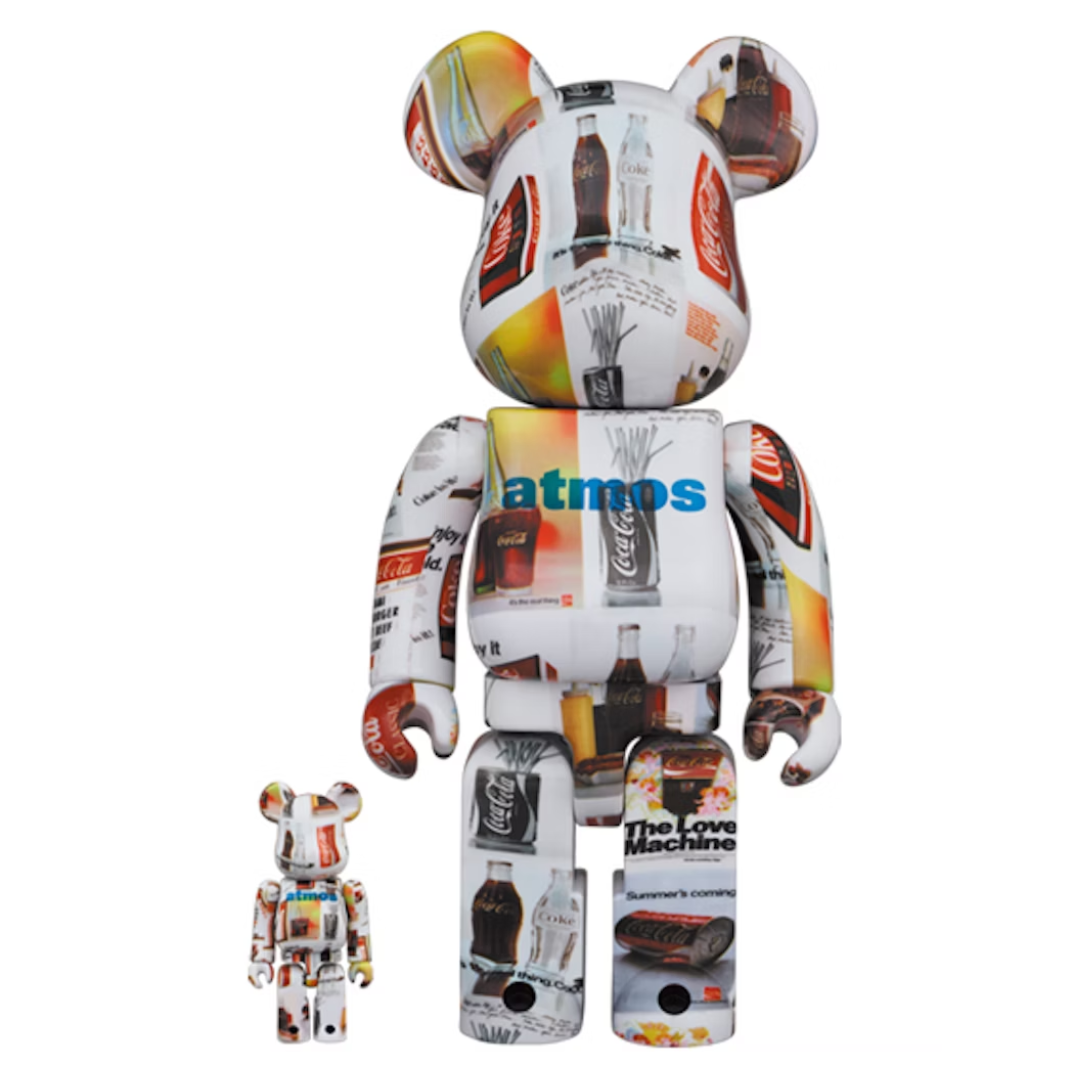 Bearbrick x atmos x Coca-Cola Type-5 100% & 400% Set