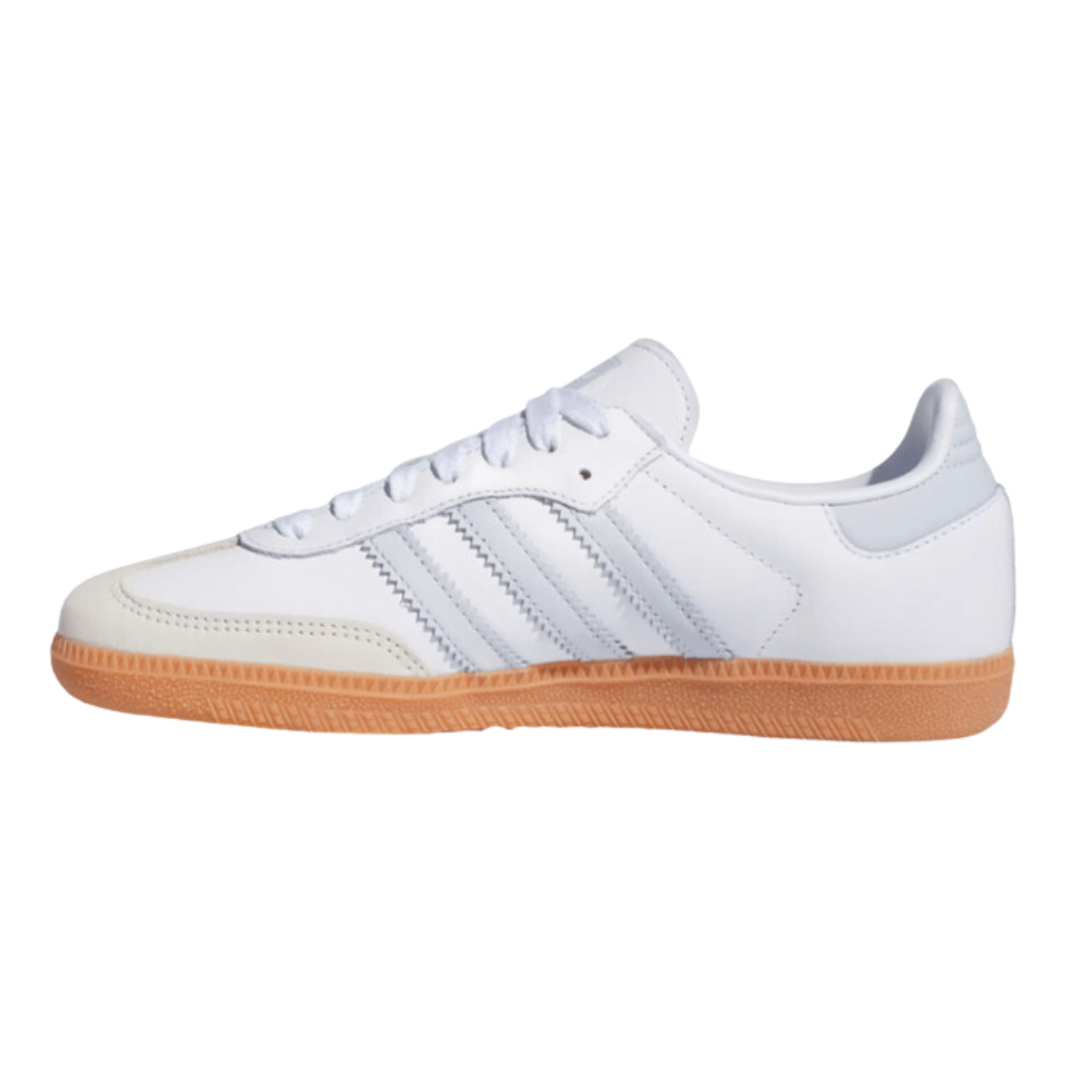 Adidas Samba OG White Halo Blue Gum (Womens)