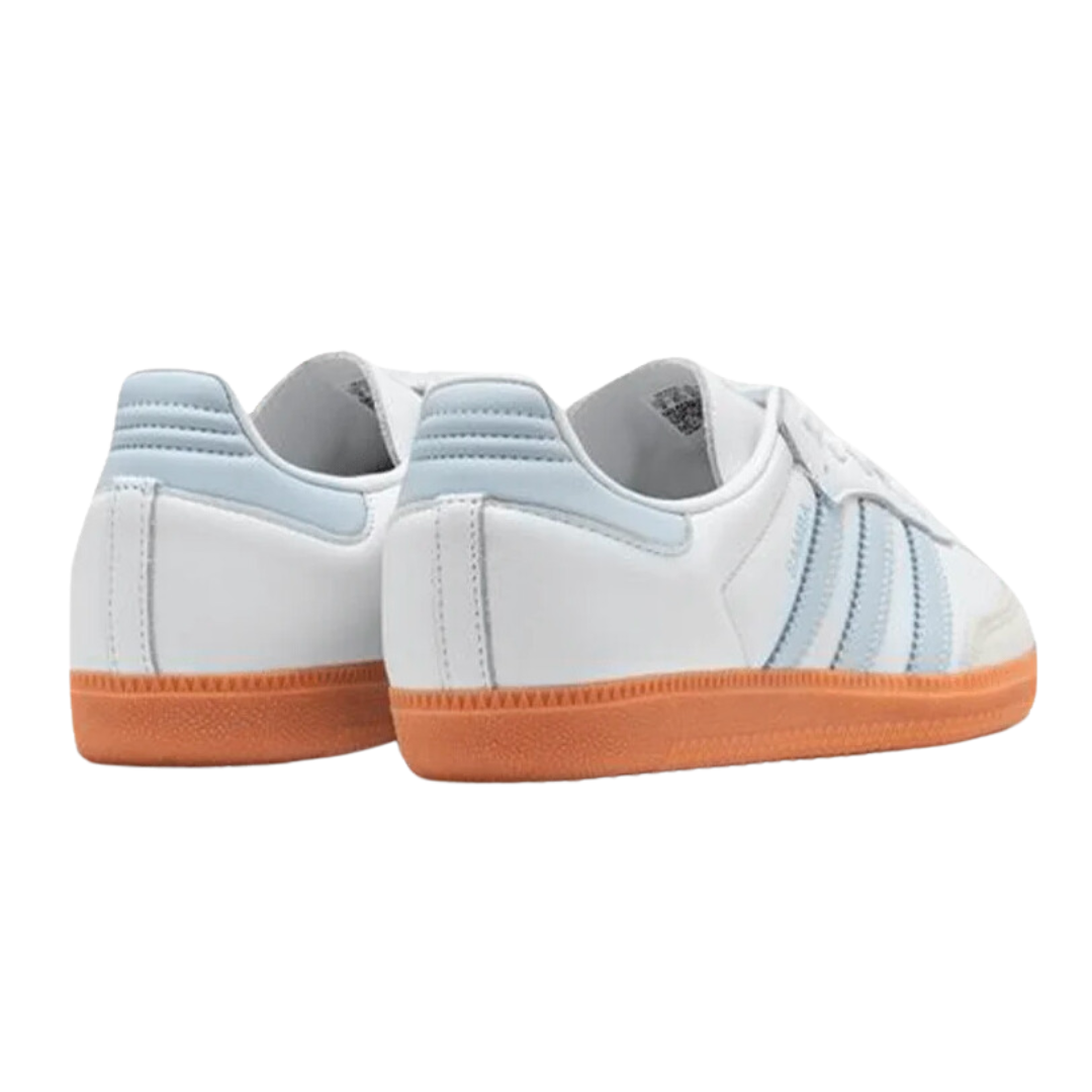 Adidas Samba OG White Halo Blue Gum (Womens)