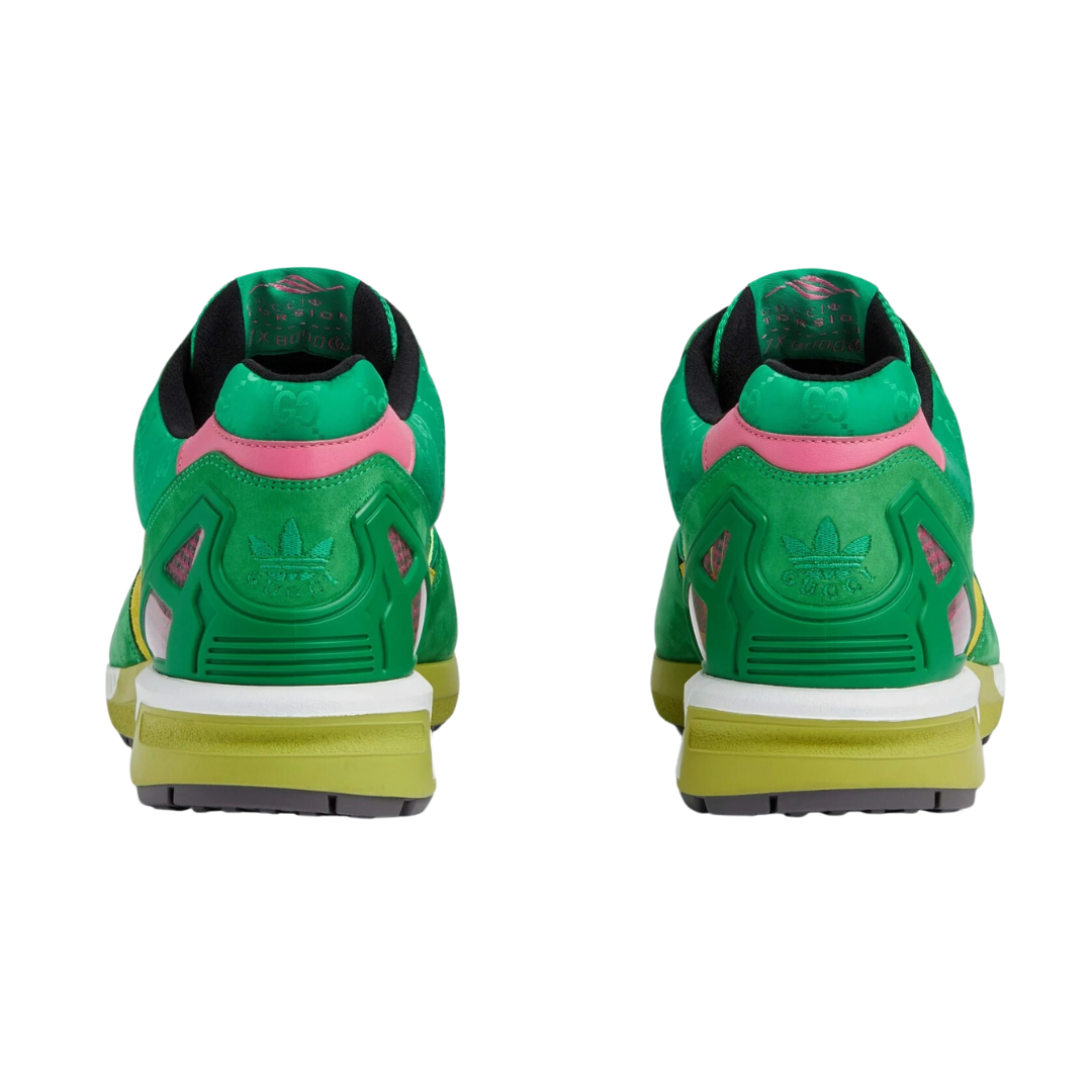 Adidas Originals GUCCI ZX 8000 Sneakers Green Yellow Pink