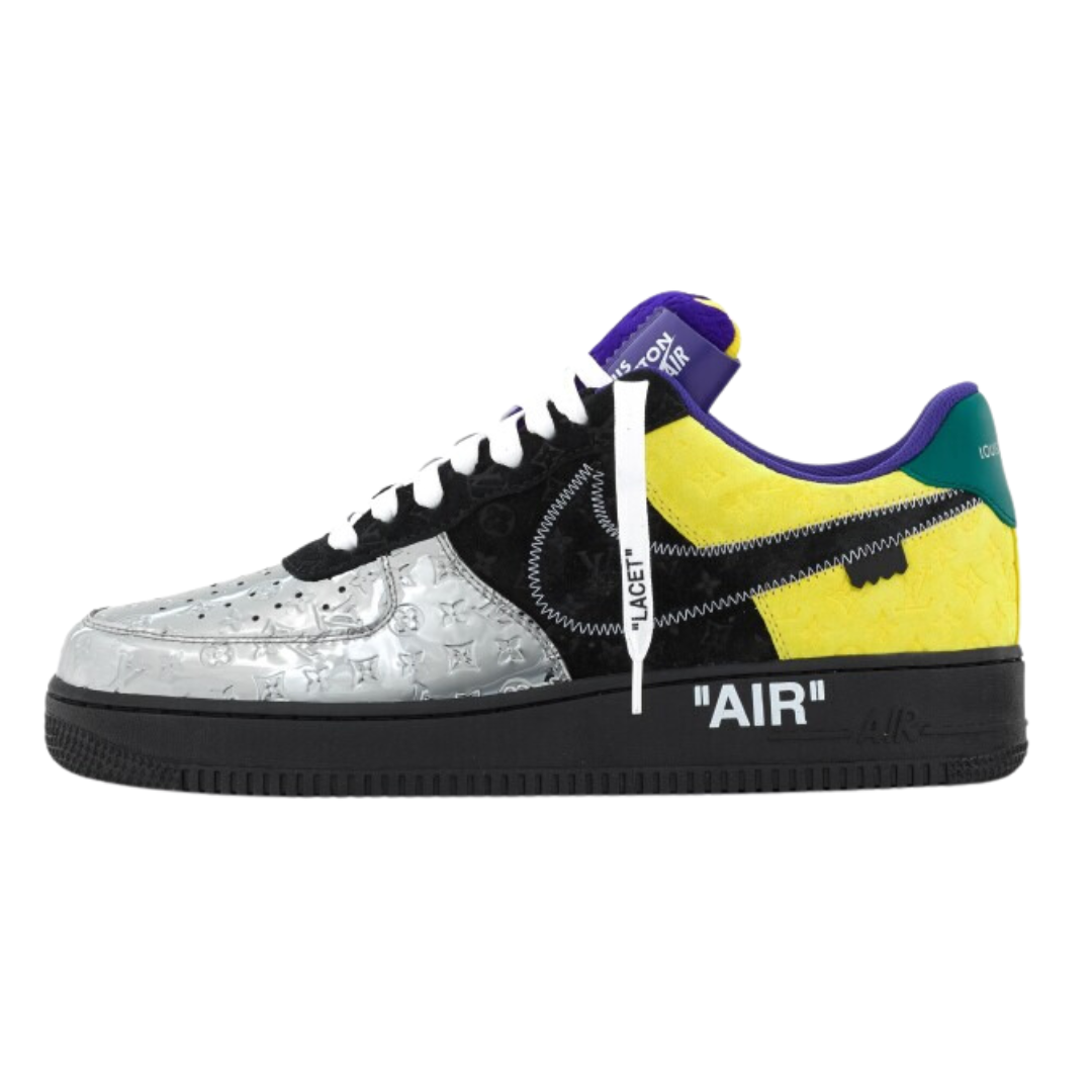 Louis Vuitton x Nike Air Force 1 Chrome Toe