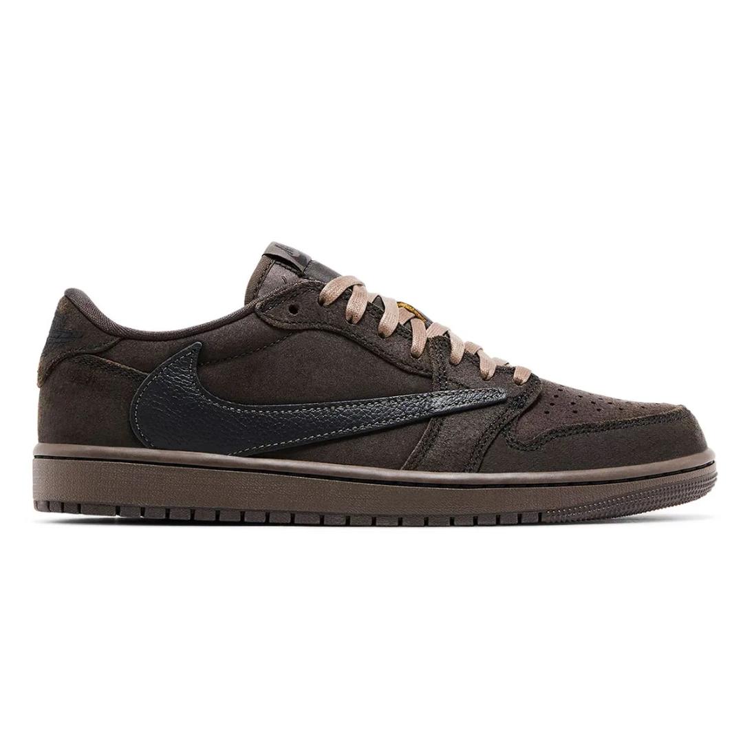 Travis Scott x Air Jordan 1 Low OG Velvet Brown (Mens)