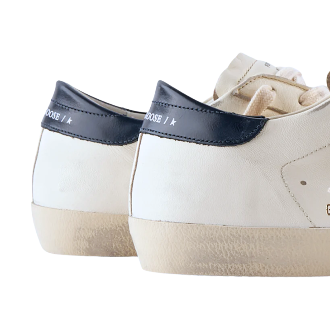 Golden Goose Superstar Beige Night Blue (Mens)