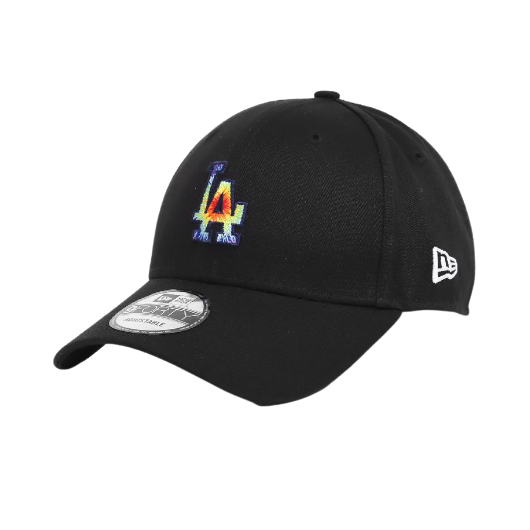 New Era 940 MLB Tie Dye Dodgers LA Black
