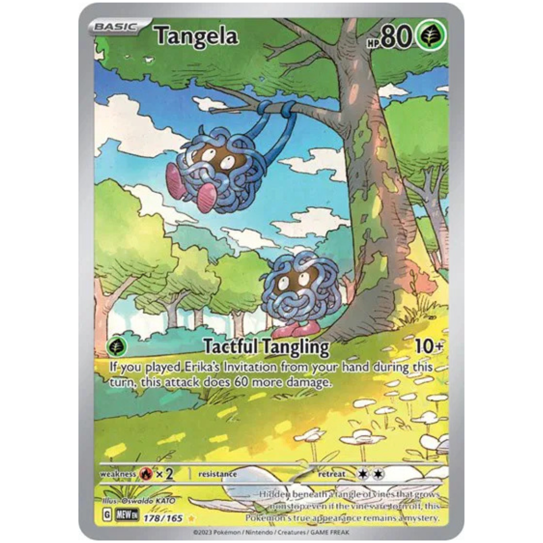 Tangela SV: 151 Illustration Rare • 178/165 Holofoil