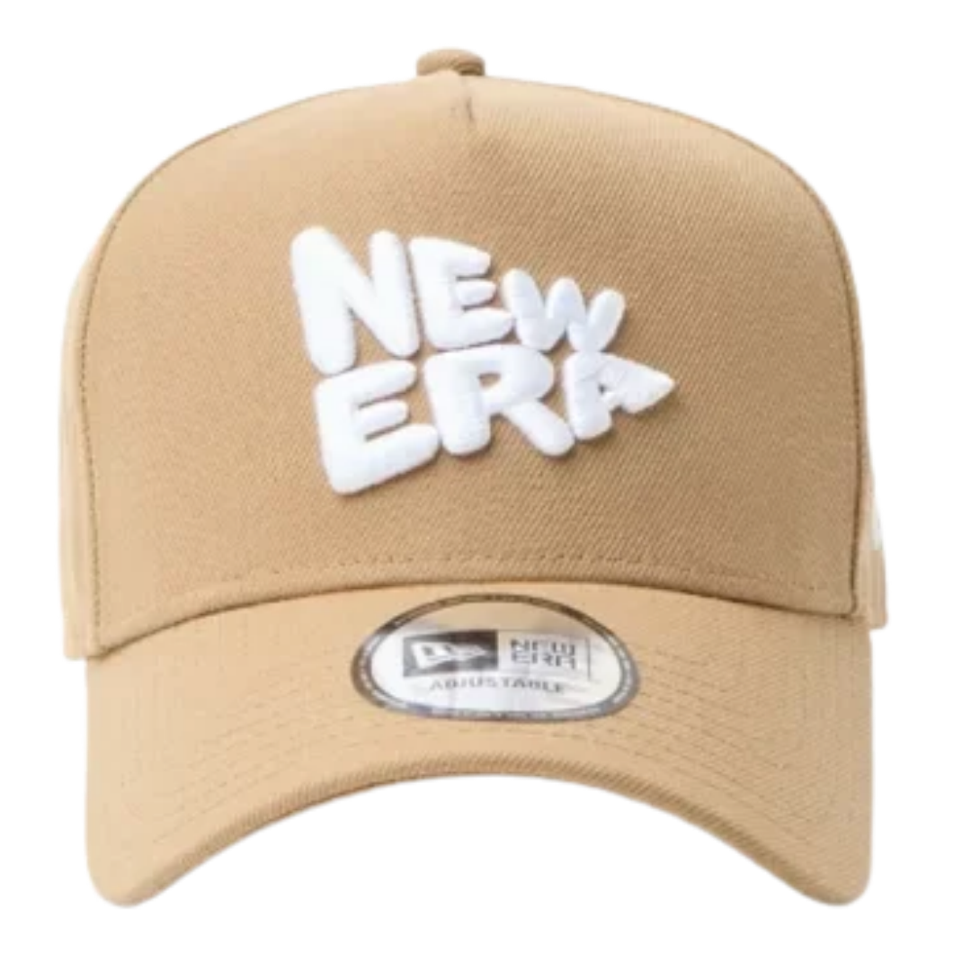 NEW ERA 940AF WORD MARK FLAG KHAKI