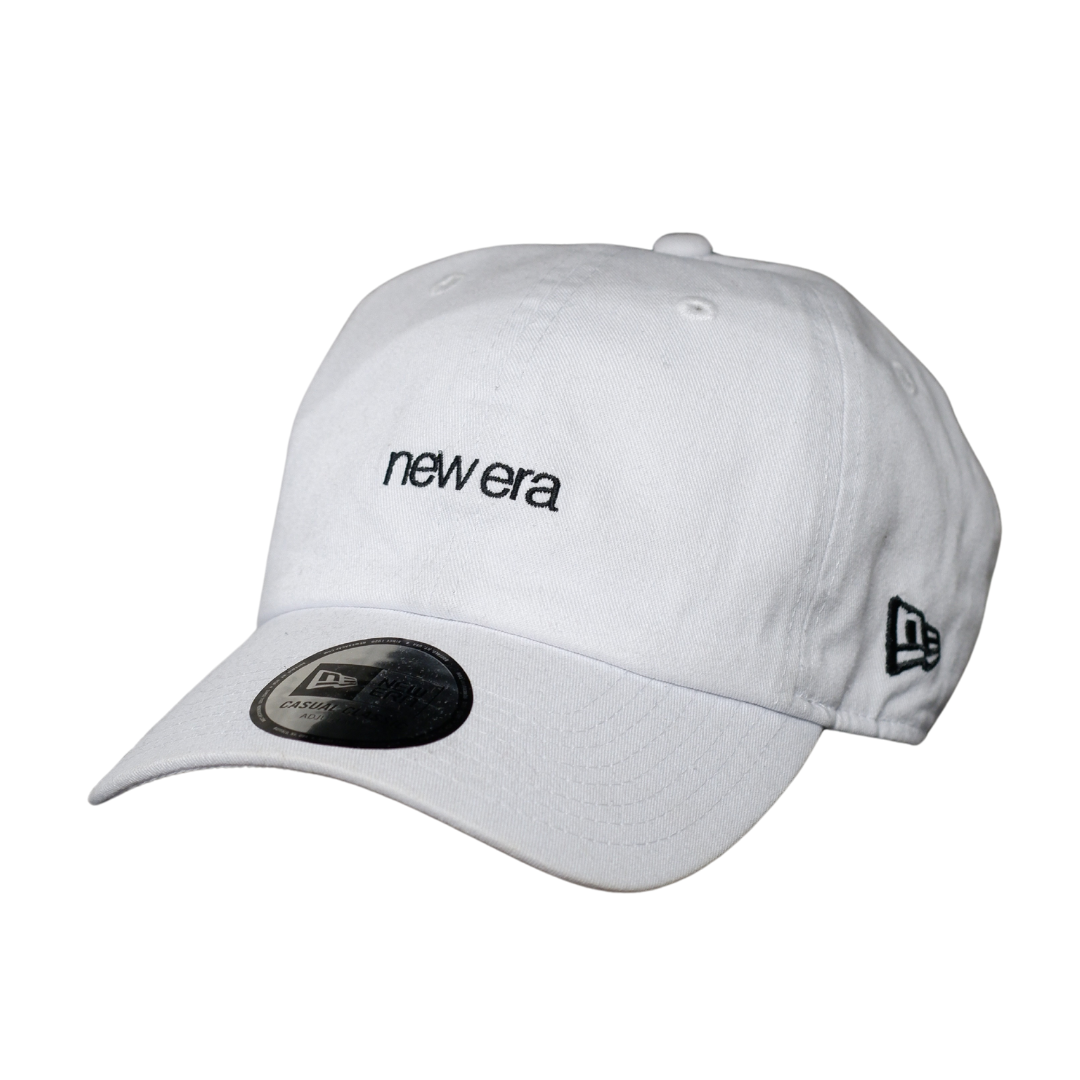 New Era Casual Classic New Era Logo White Black