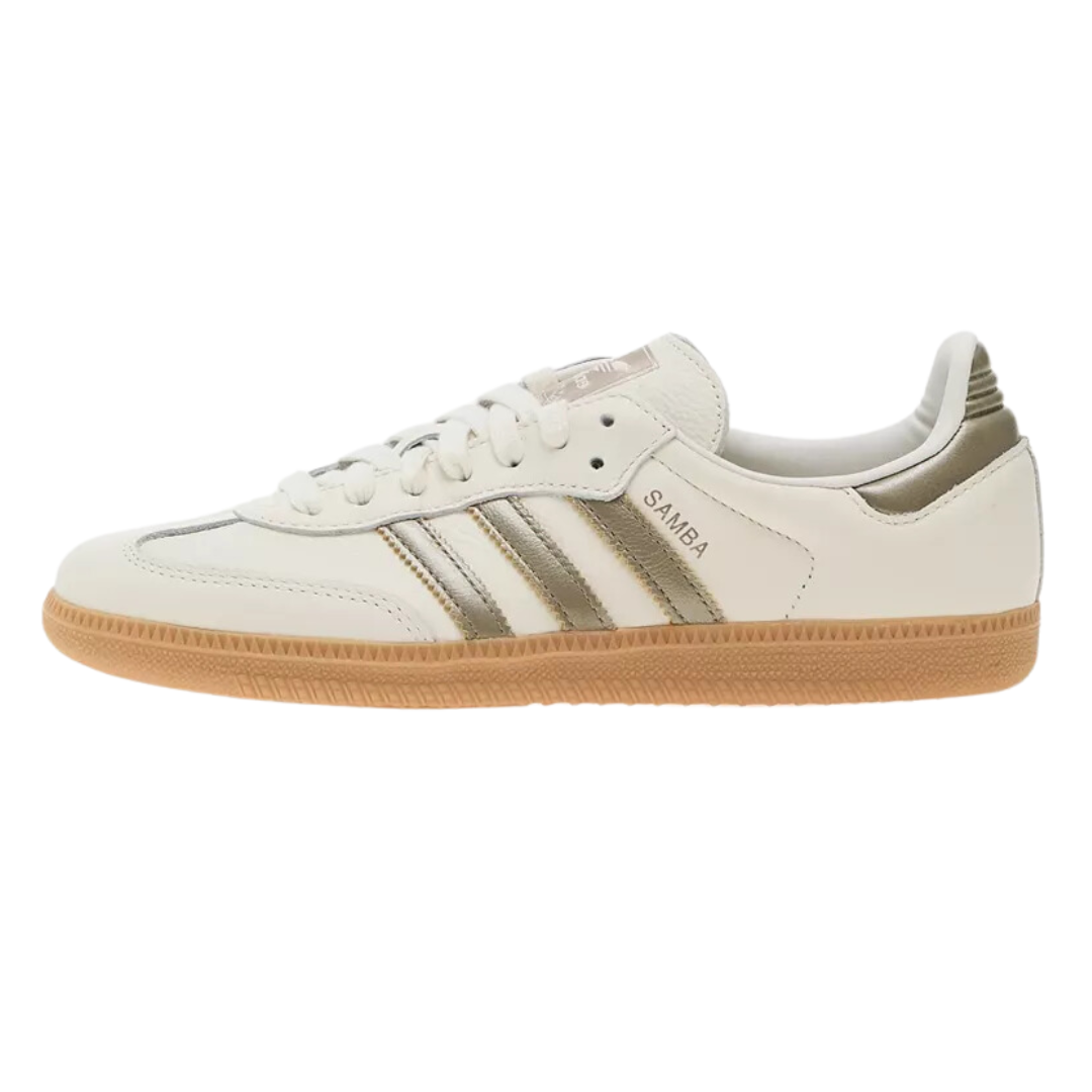 Adidas Samba OG Wonder Gold Metallic (Womens)