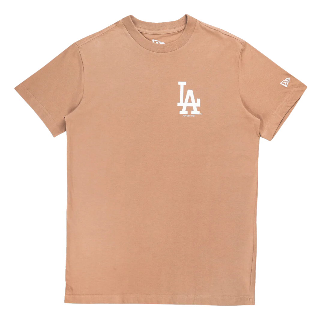 New Era Ss Tee Fw24 Essential Wh Wd Losdod Khaki