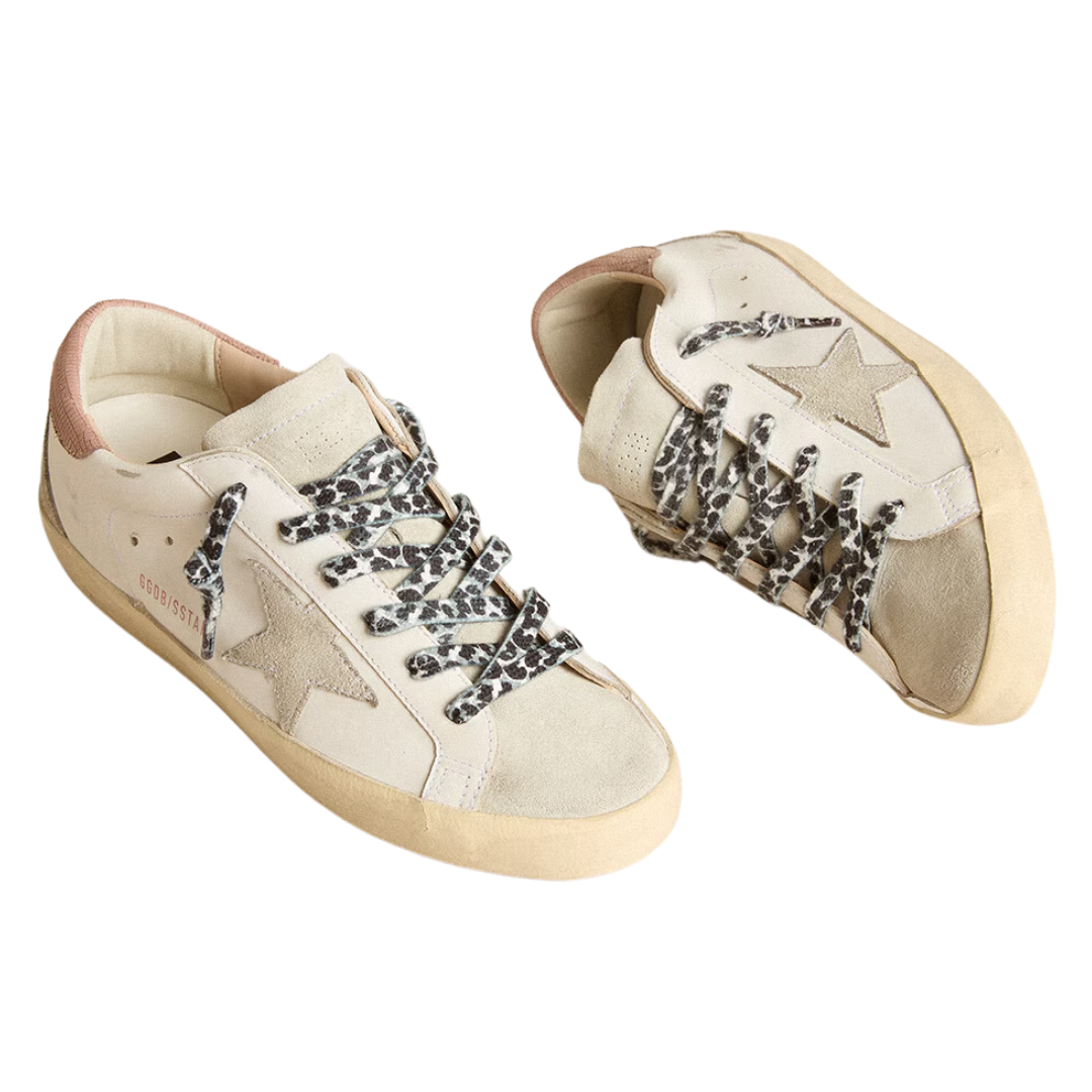 Golden Goose Superstar White Ice Antique Pink (Womens)