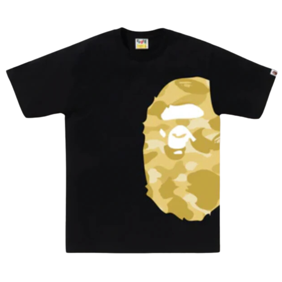 BAPE Color Camo Gold Side Ape Head
