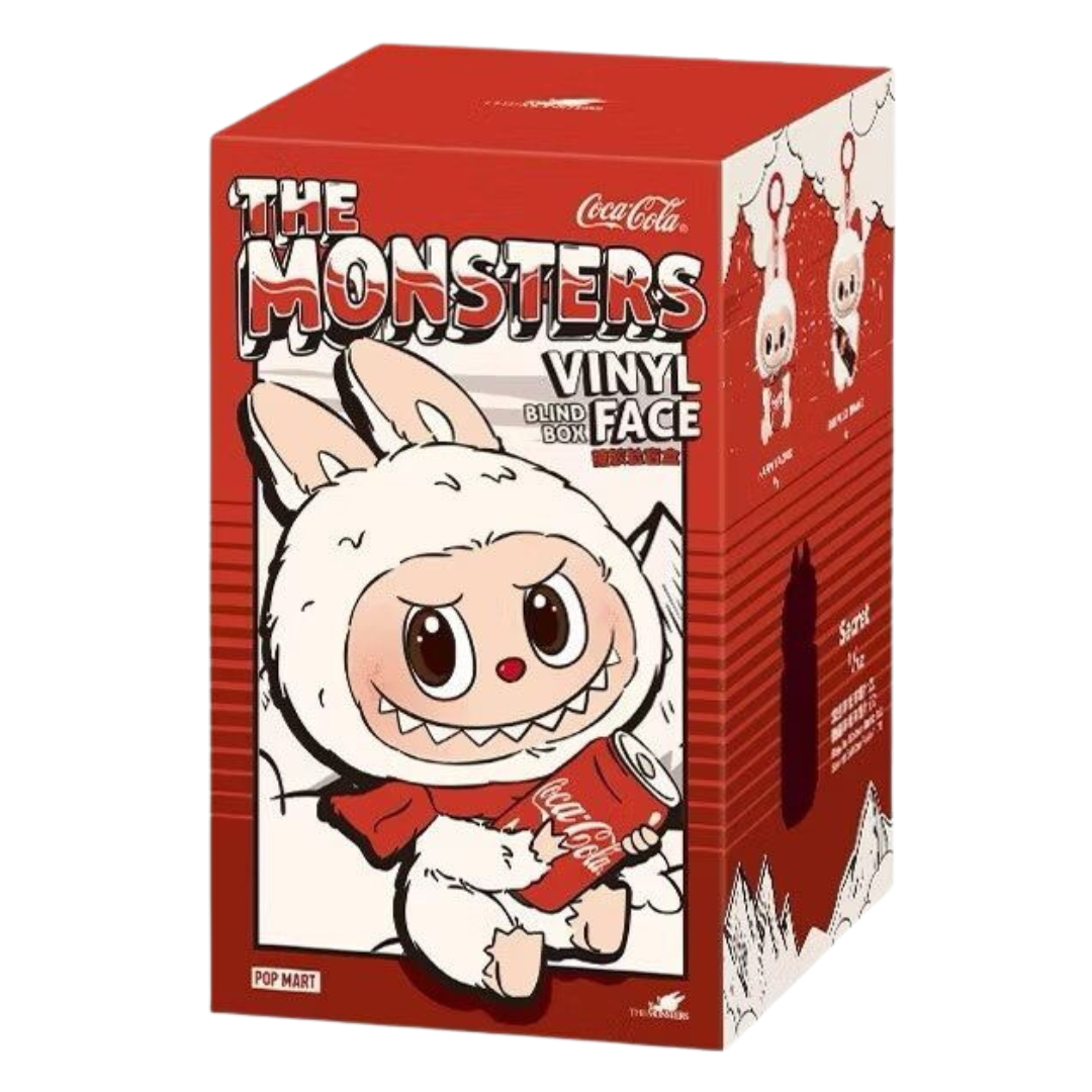Pop Mart Labubu The Monsters Coca-Cola Series Vinyl Face (per piece)
