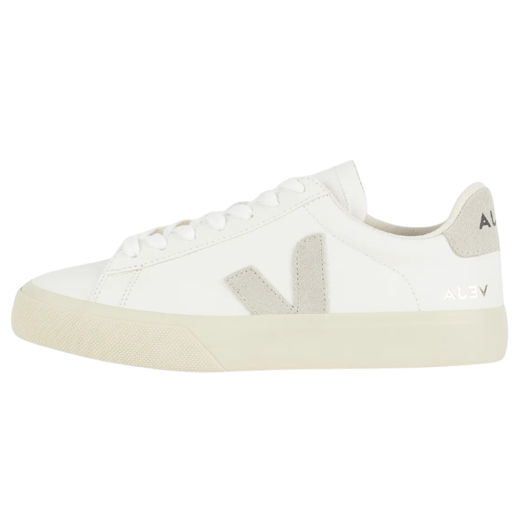 Veja Campo Chromefree Leather White Natural (Womens)