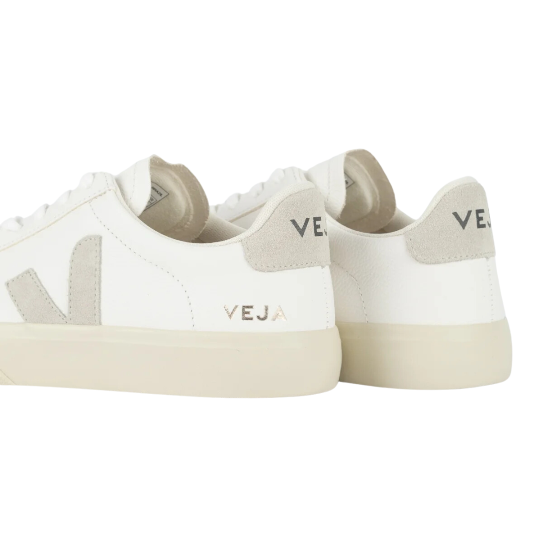 Veja Campo Chromefree Leather White Natural (Womens)