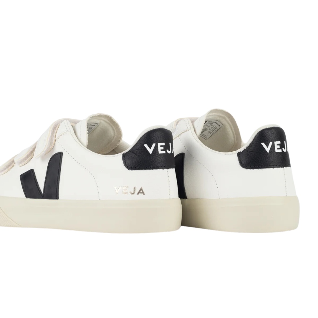Veja Recife Logo Chromefree White Black (Womens)