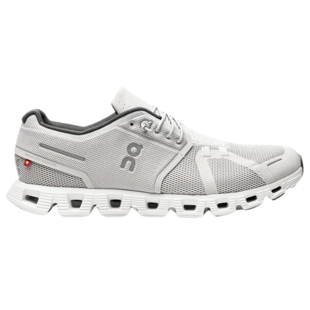 On Running Cloud 5 Glacier White (Mens)