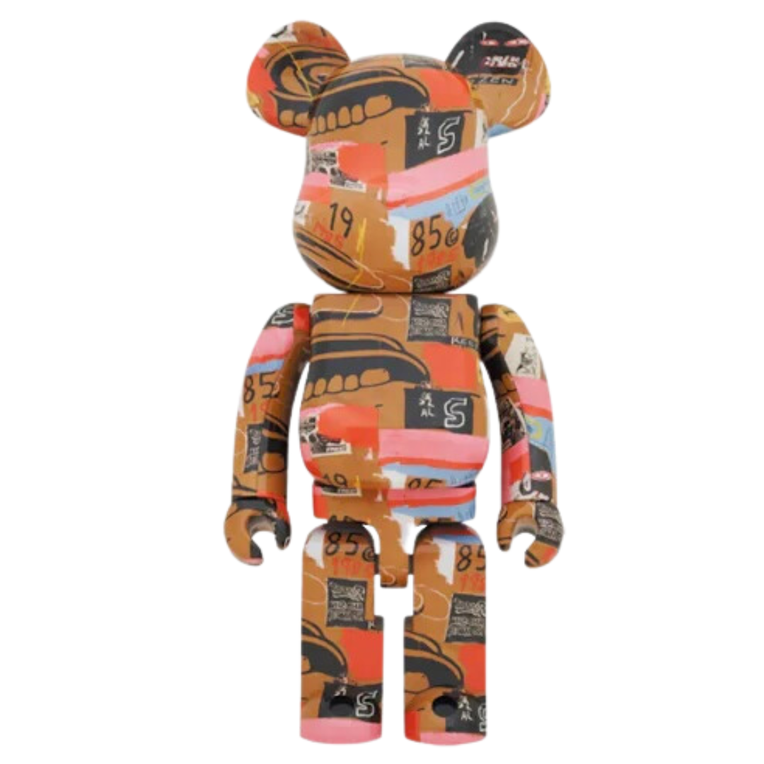 Bearbrick Andy Warhol x Jean Michel Basquiat #2 1000%