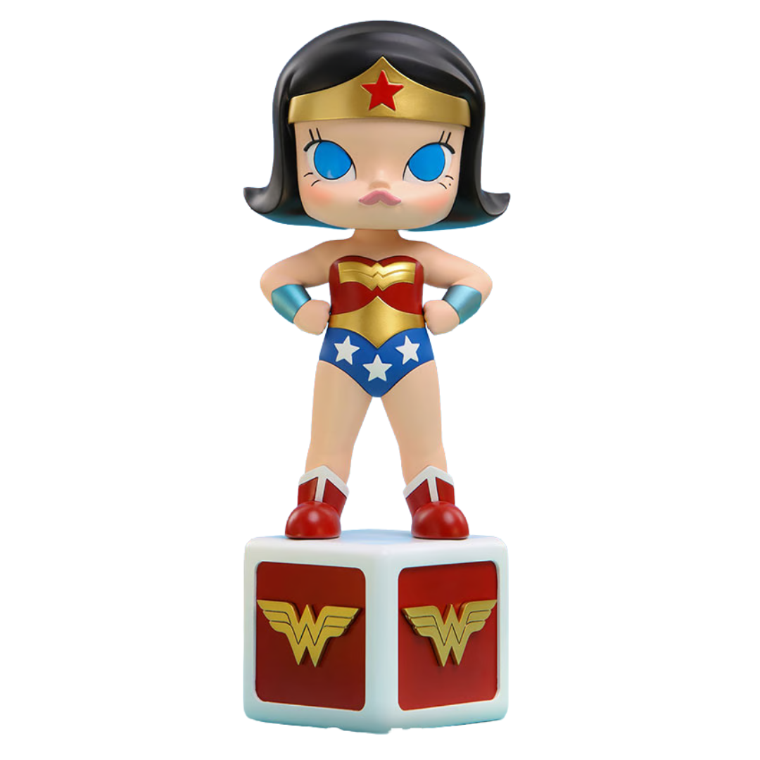 Pop Mart x Hot Toys Molly Wonder Woman Disguise Collectible Figure
