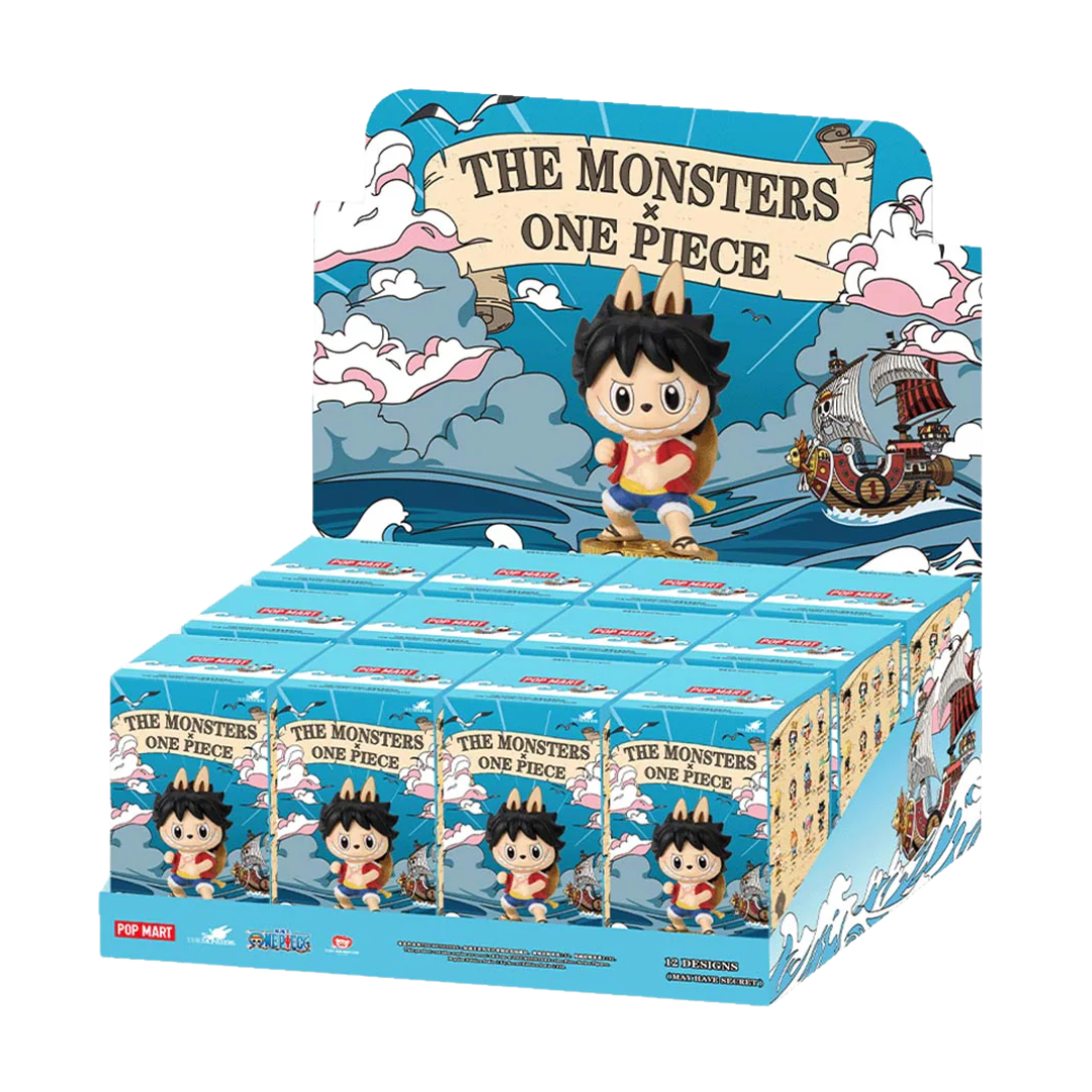 Popmart Labubu The Monsters x One Piece (Whole Box)