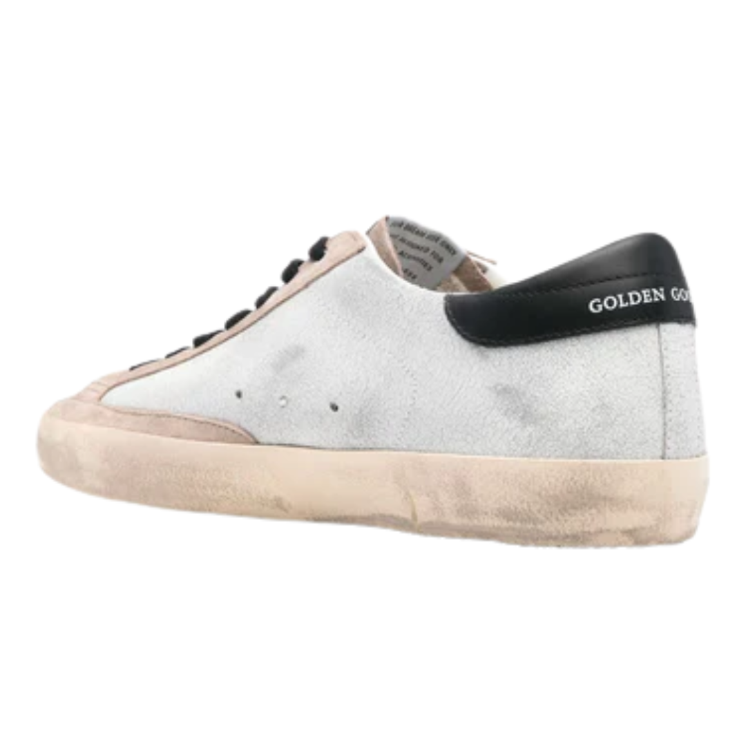 Golden Goose Super-Star Beige Blue Star (Mens)