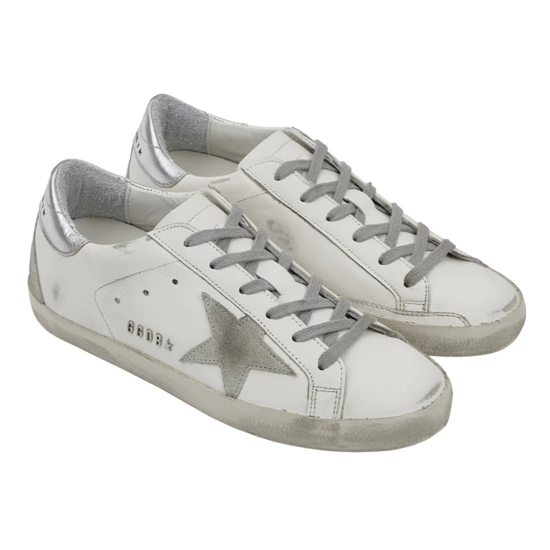Golden Goose Superstar White Ice Silver (Womens)