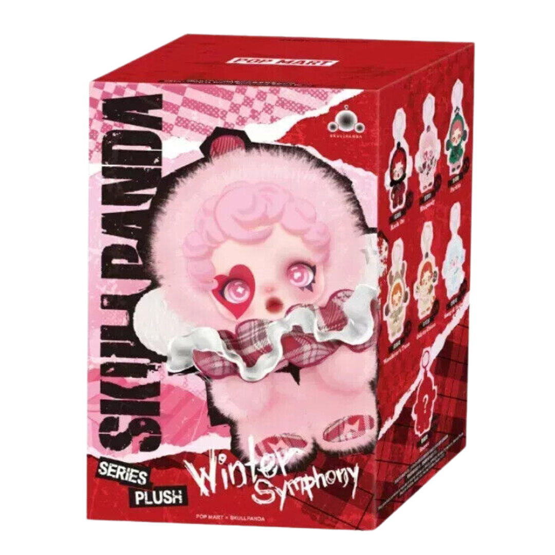 Popmart Skullpanda Winter Symphony Series Plush Blind Box (Per piece)
