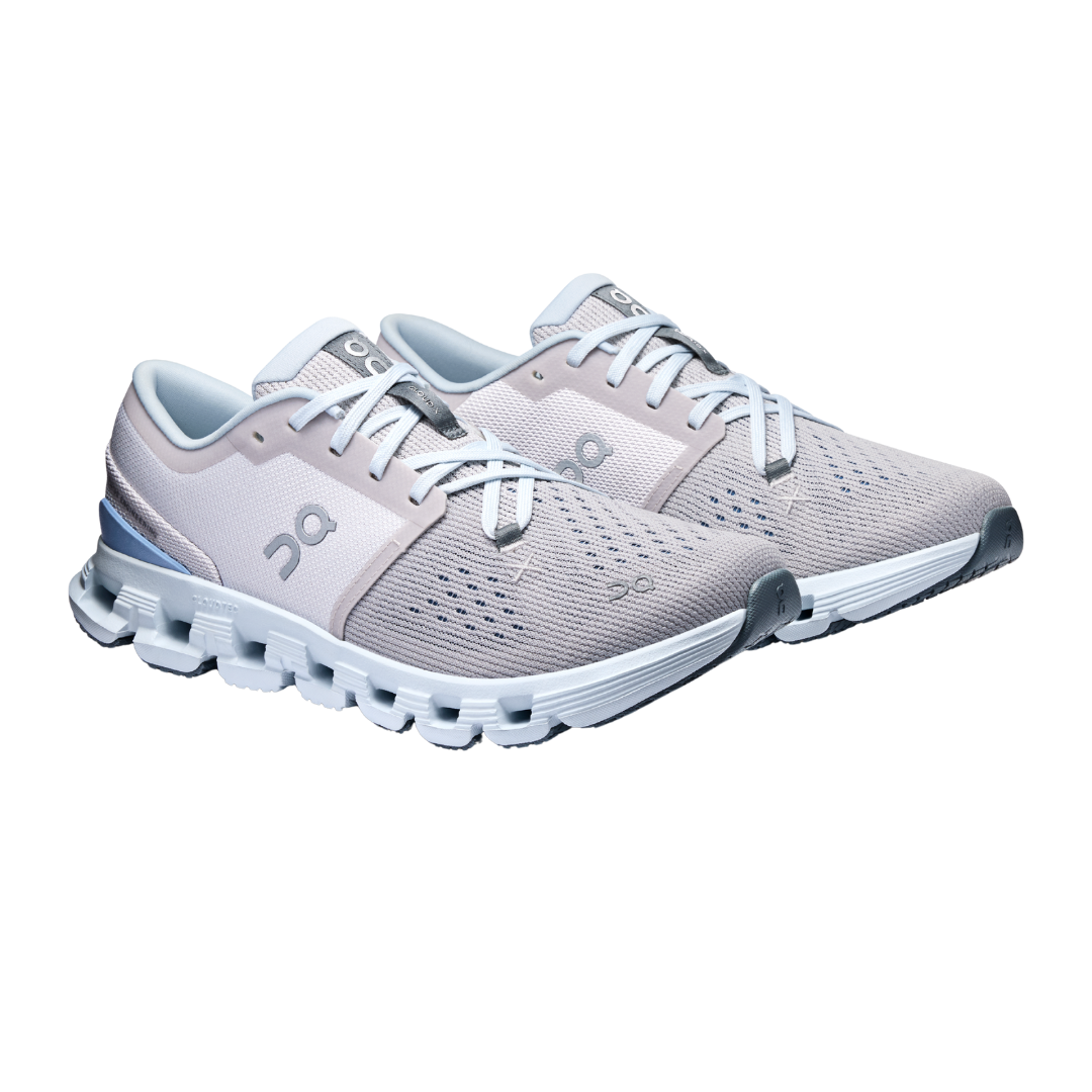 On Running Cloud X4 Silver Chambray (Womens)