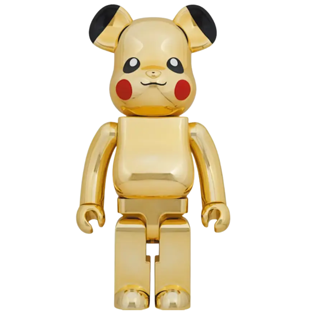 Bearbrick Pikachu Chrome Version 1000%