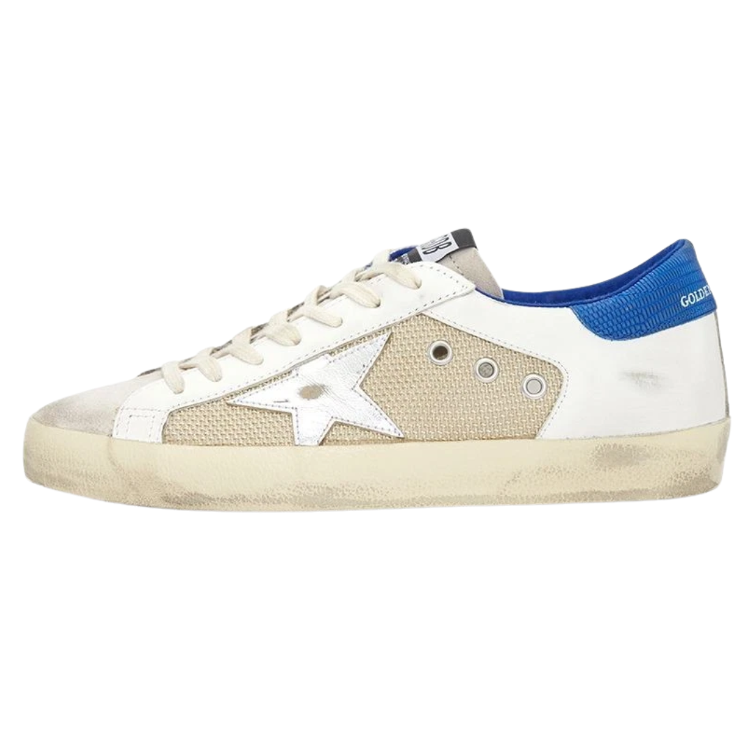 Golden Goose Superstar Latte White Bluette (Mens)