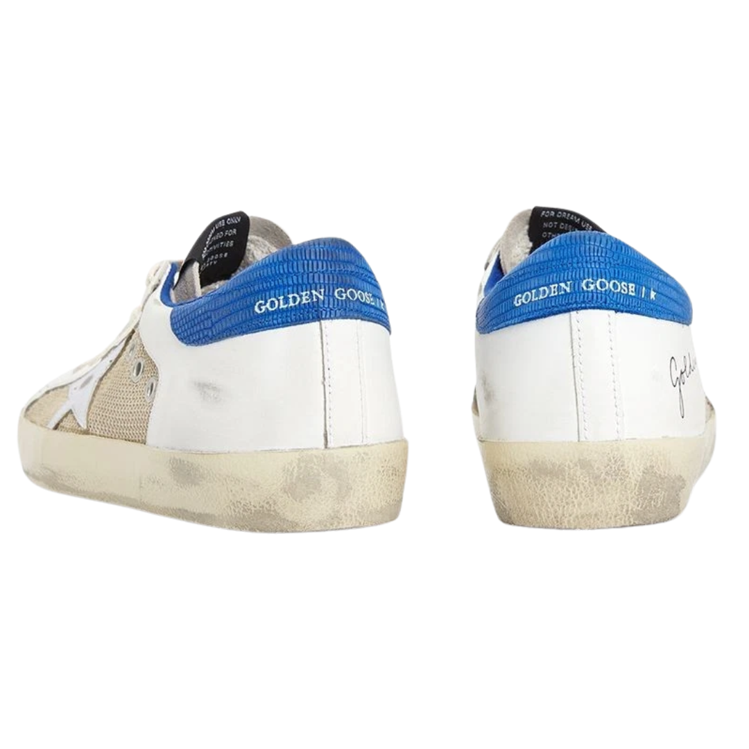 Golden Goose Superstar Latte White Bluette (Mens)