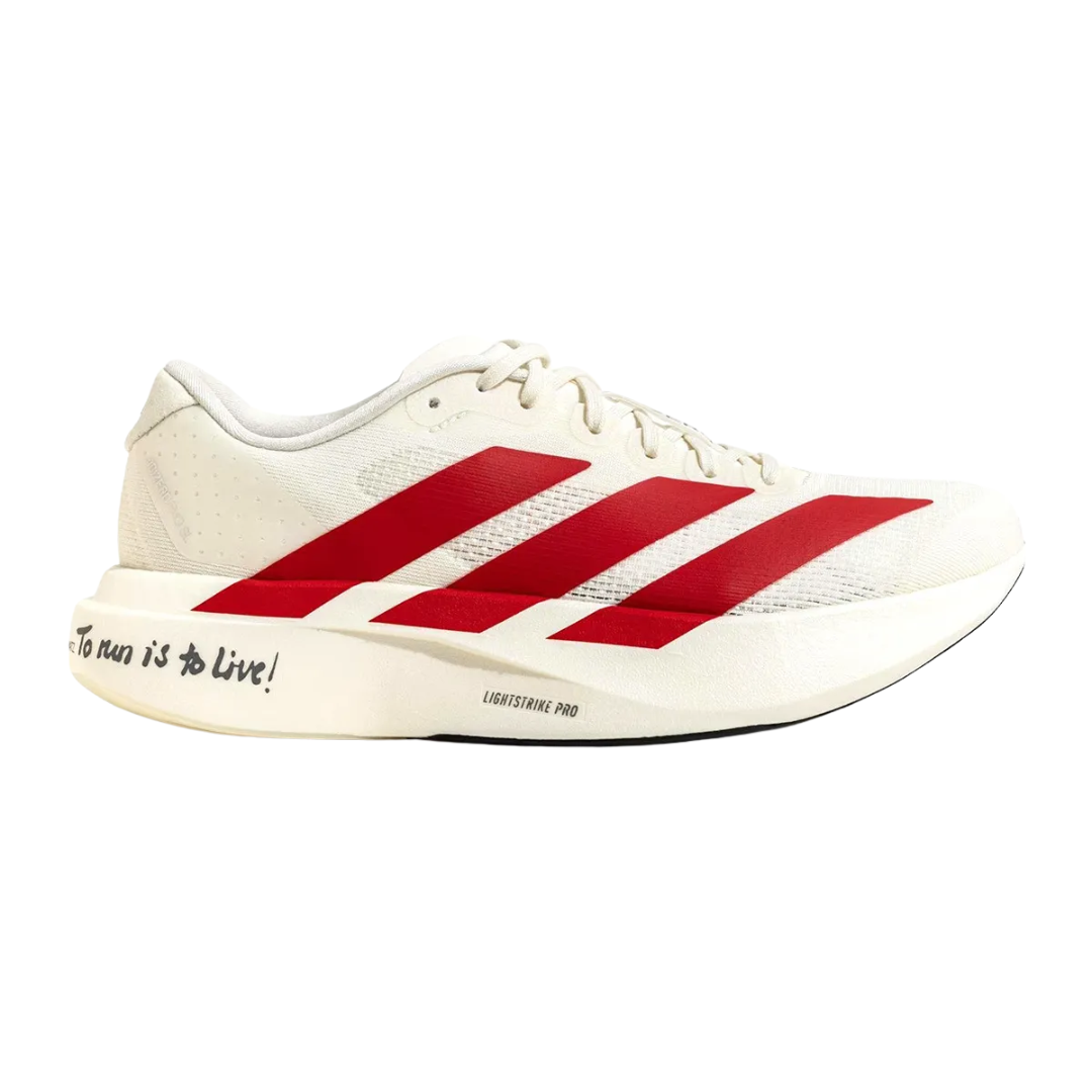 Adidas Adizero Evo SL White Red (Mens)