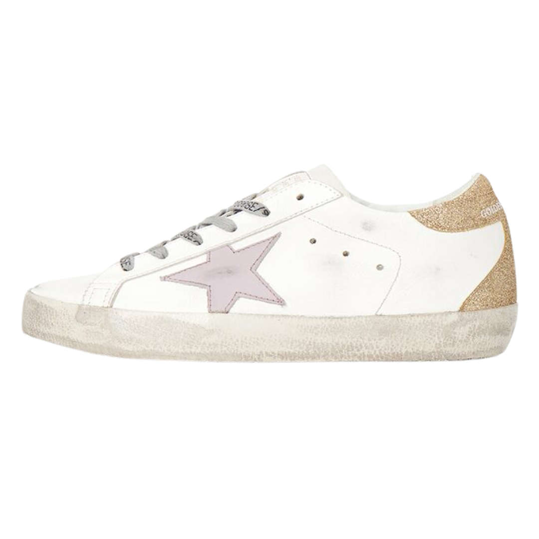 Golden Goose Superstar Lilac Platinum (Womens)