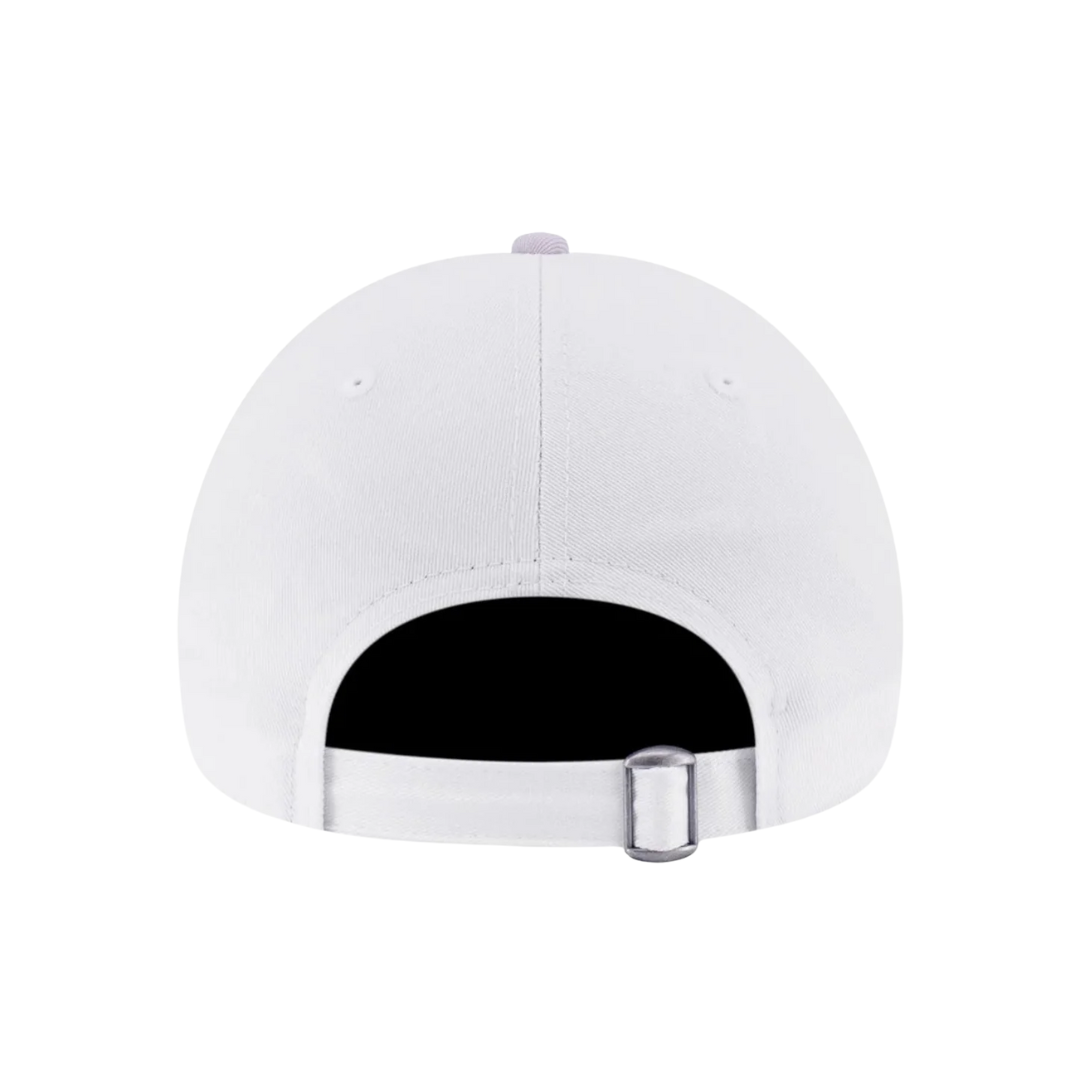 New Era 90s Vibe White 9Forty Adjustable Cap Soft lavender