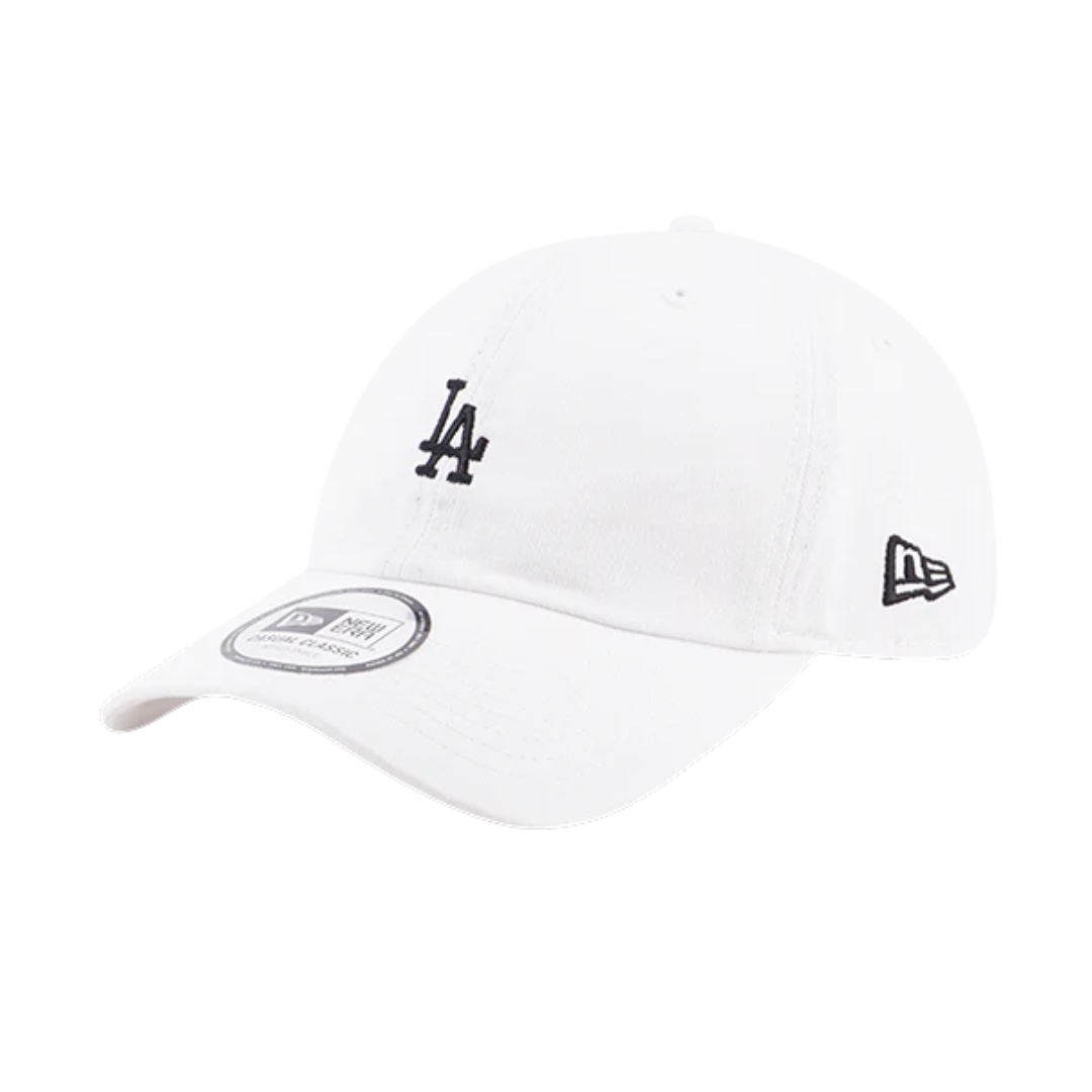 New Era Los Angeles Dodgers Esstential Mini Logo White Casual Classic Cap