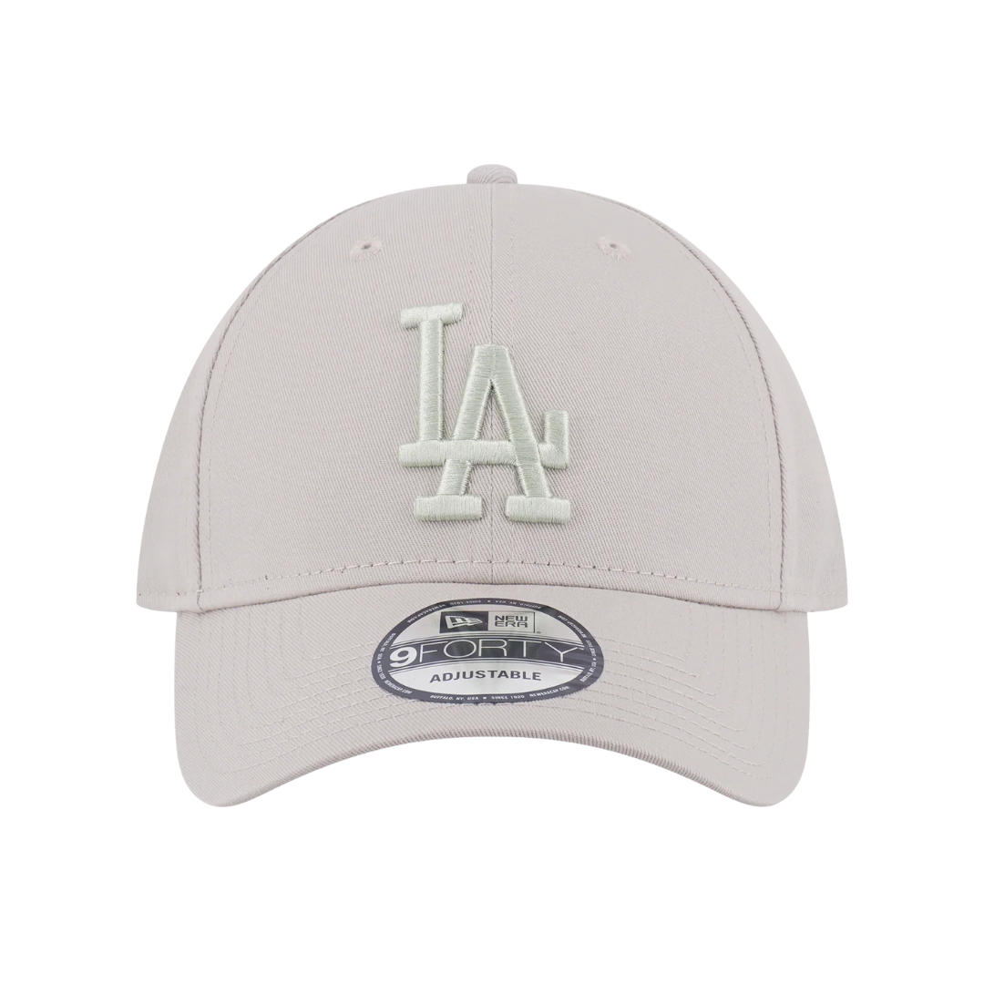 New Era Los Angeles Dodgers Color Era FW25 Stone Green 9FORTY Adjustable Cap