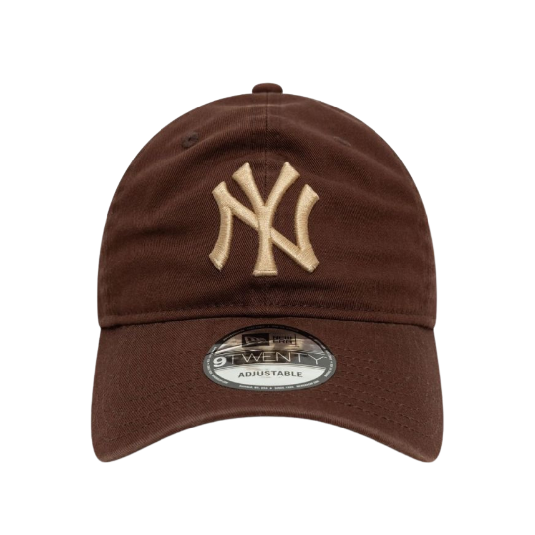New Era New York Yankees Neutral Washed Dark Brown 9TWENTY Adjustable Cap