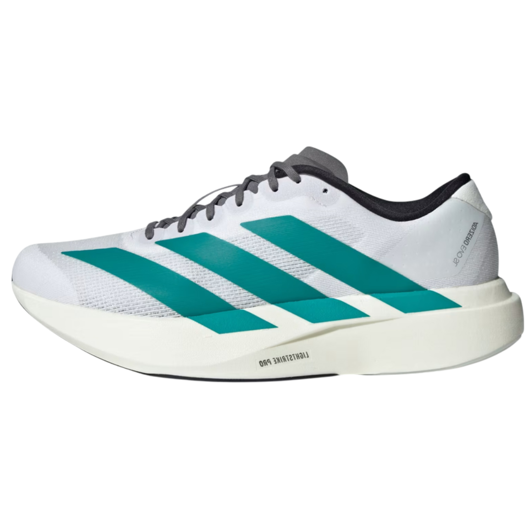 Adidas Adizero Evo SL White Pure Teal (Mens)