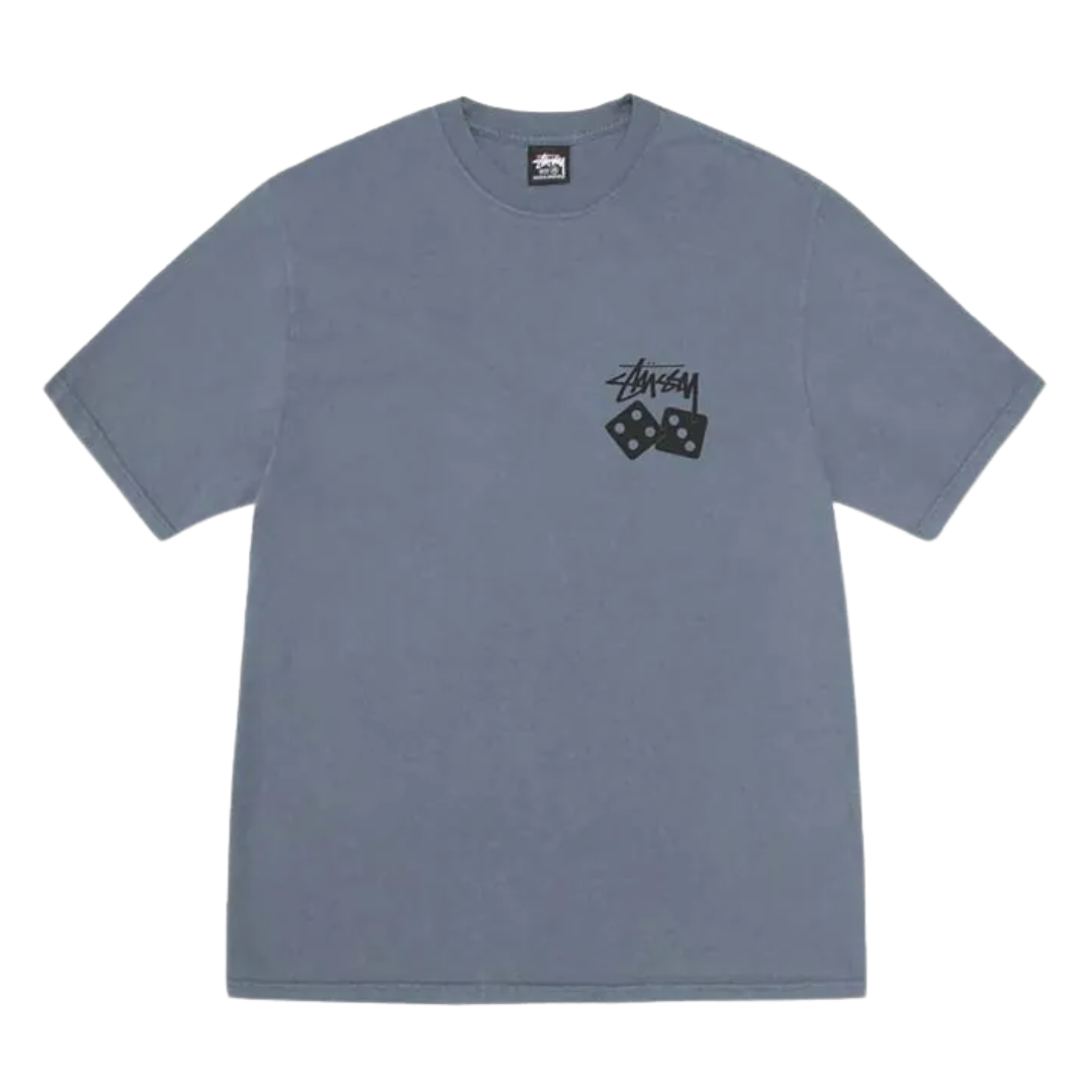 Stussy Dice Tee Pigment Dyed Navy