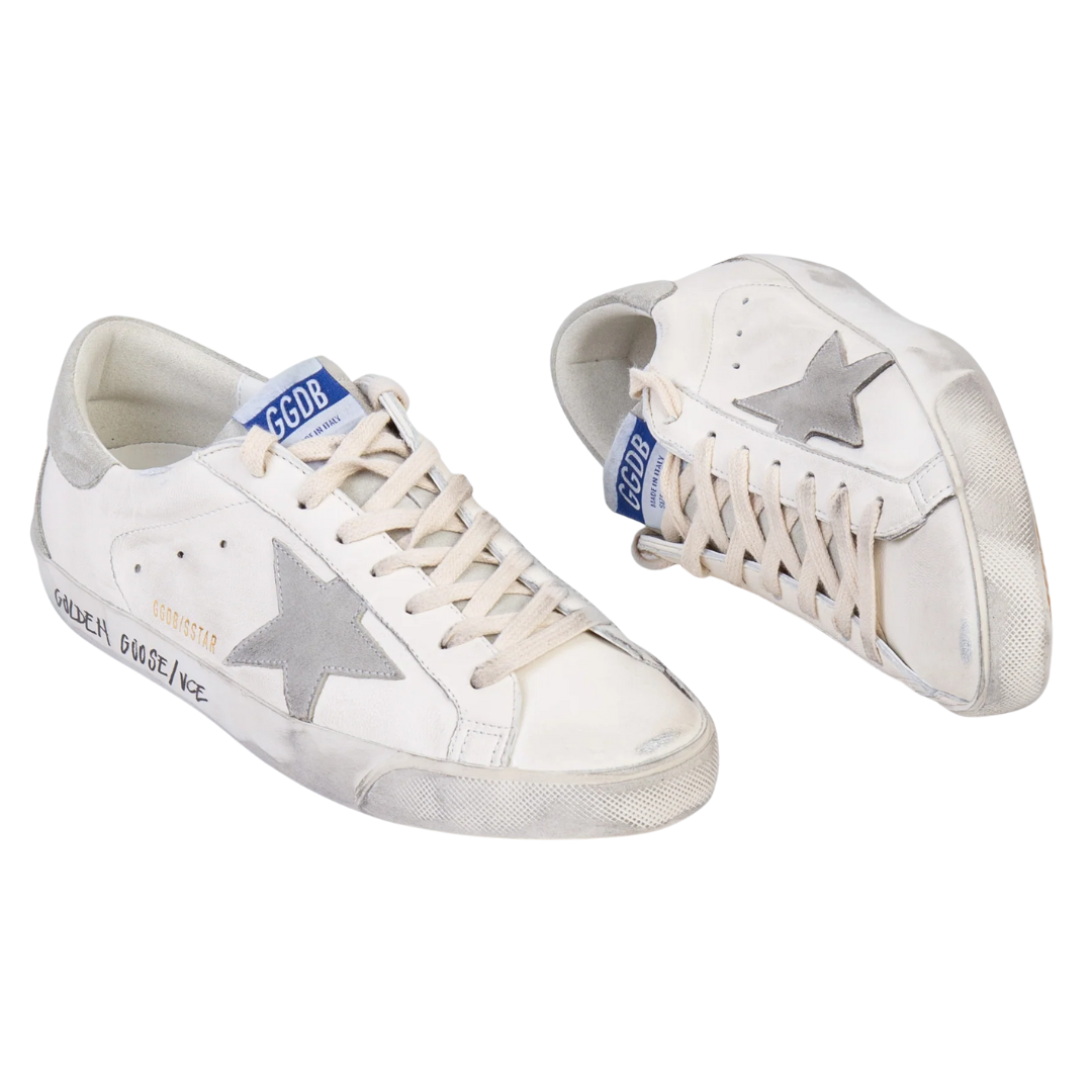 Golden Goose Superstar White Ice Grey (Mens)