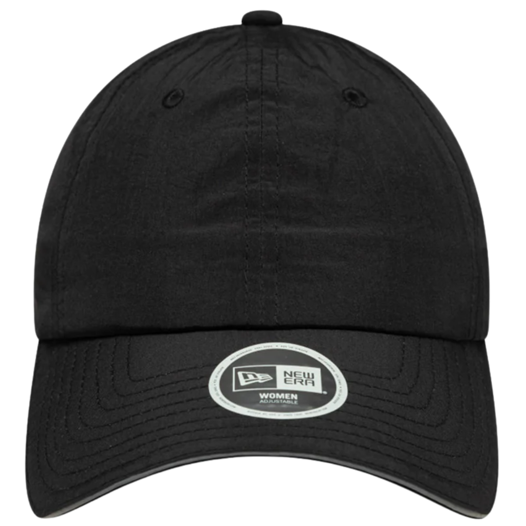 New Era Women Open Back Reflective Black Adjustable Cap
