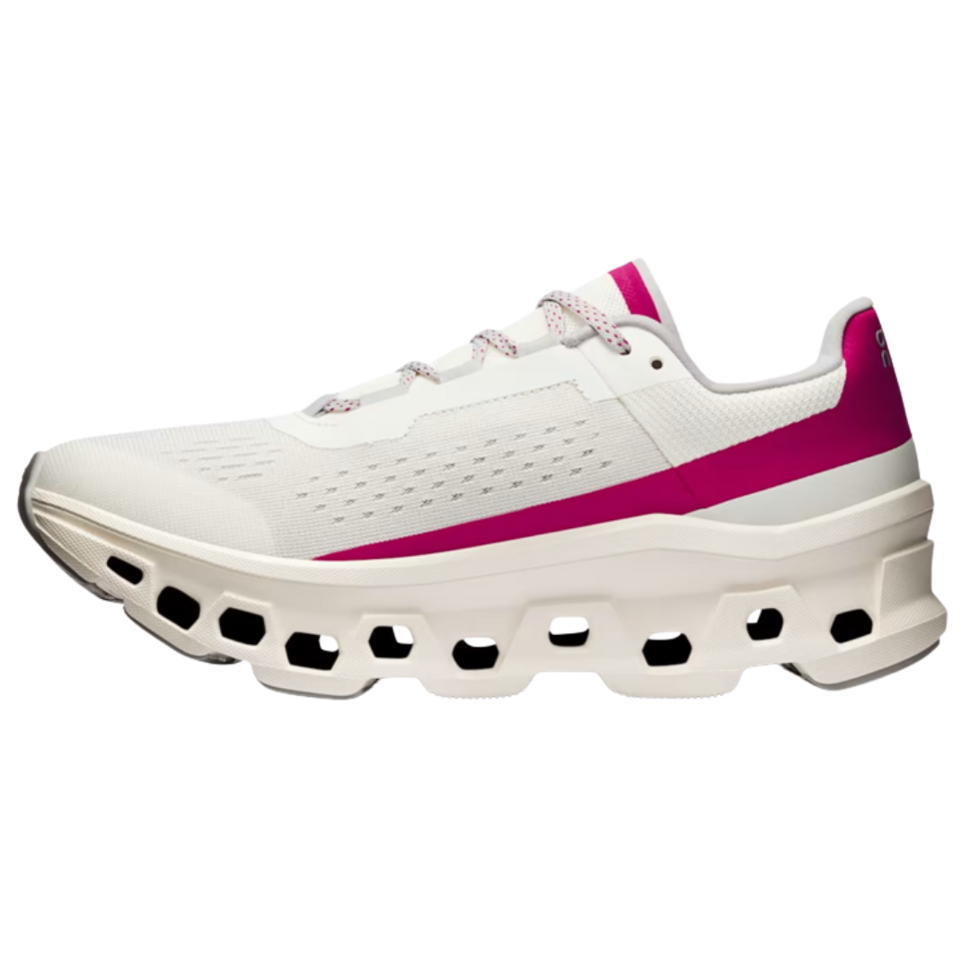 On Running Cloudmonster Ivory Grenadine (Womens)