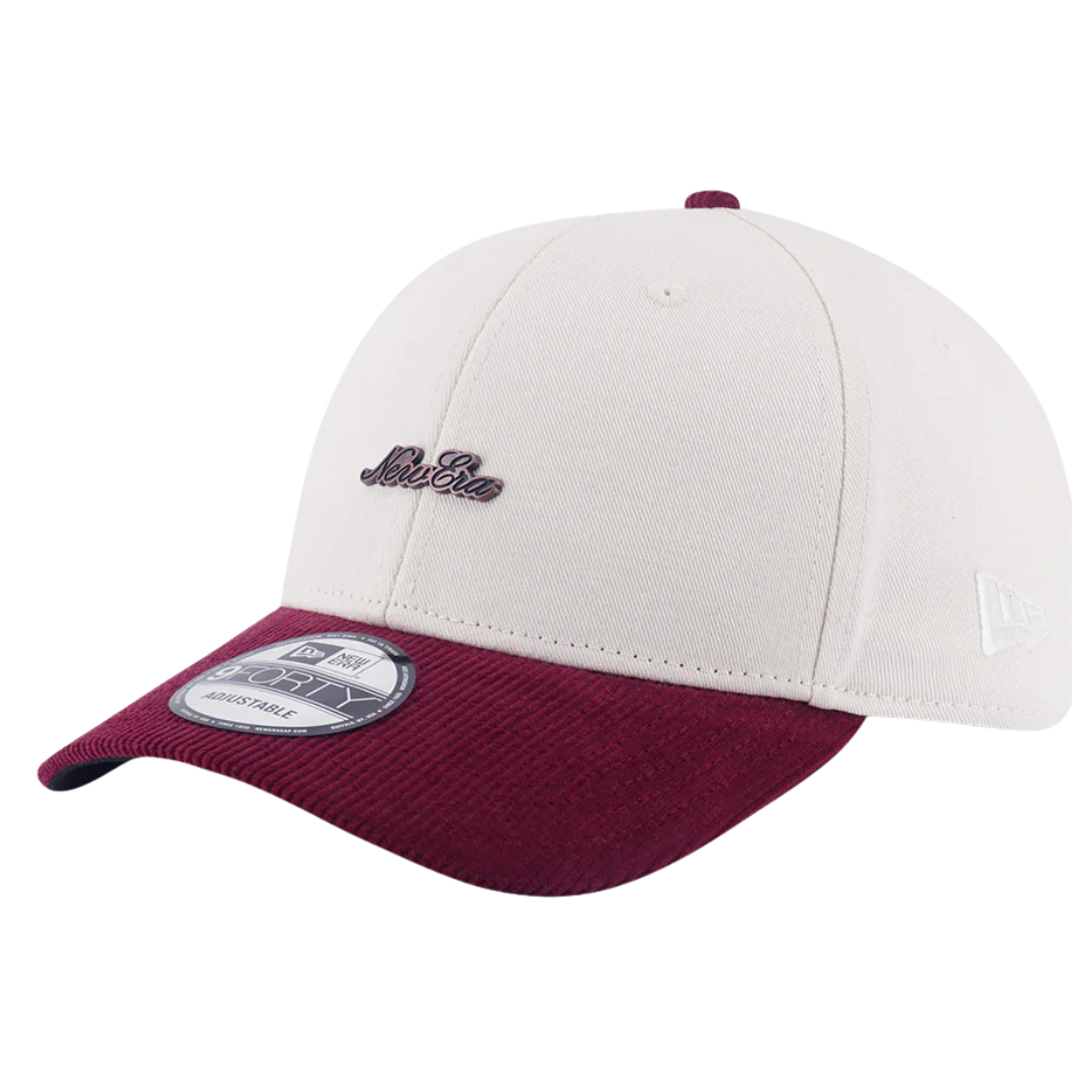 New Era 9forty Metal Copper Chrome White Maroon