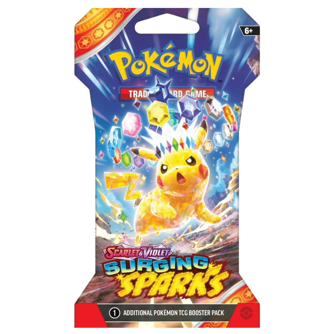 Pokémon TCG Scarlet & Violet Surging Sparks Sleeved Booster Packs