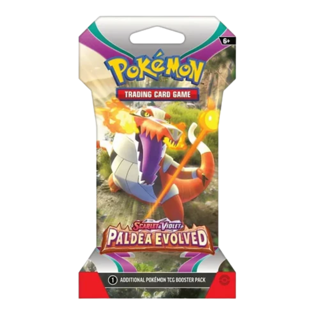 Pokémon TCG Scarlet & Violet Paldea Evolved Sleeved Booster Packs