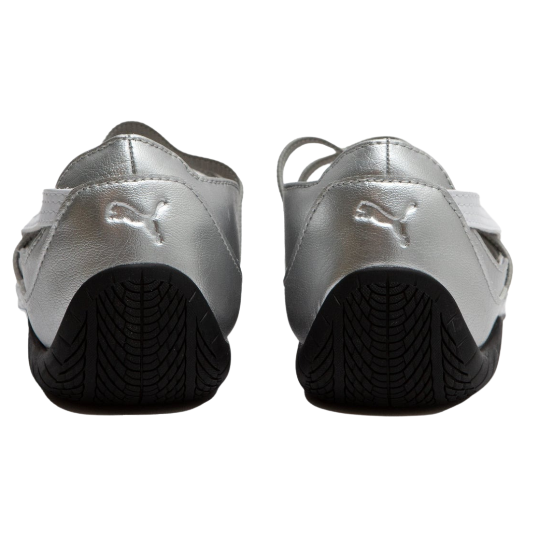 Puma Speedcat Ballet Metallic Silver White (Womens)