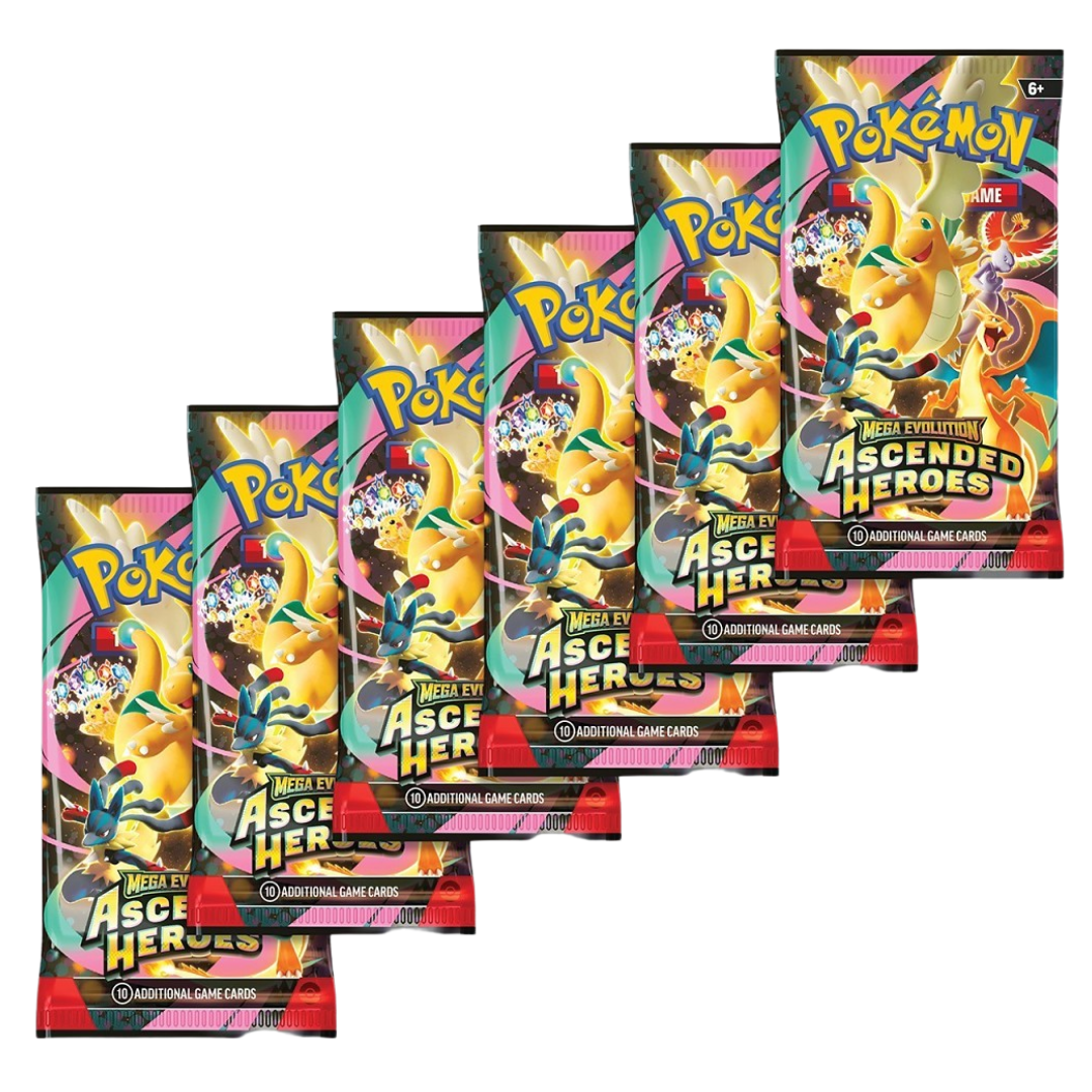 Pokémon TCG: Mega Evolution-Ascended Heroes Booster Packs