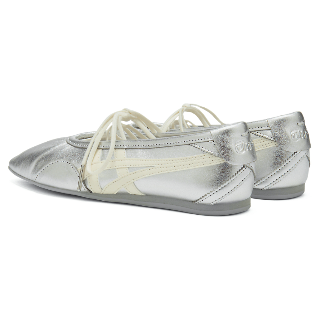 Onitsuka Tiger Gymnarina Silver Cream (Womens)