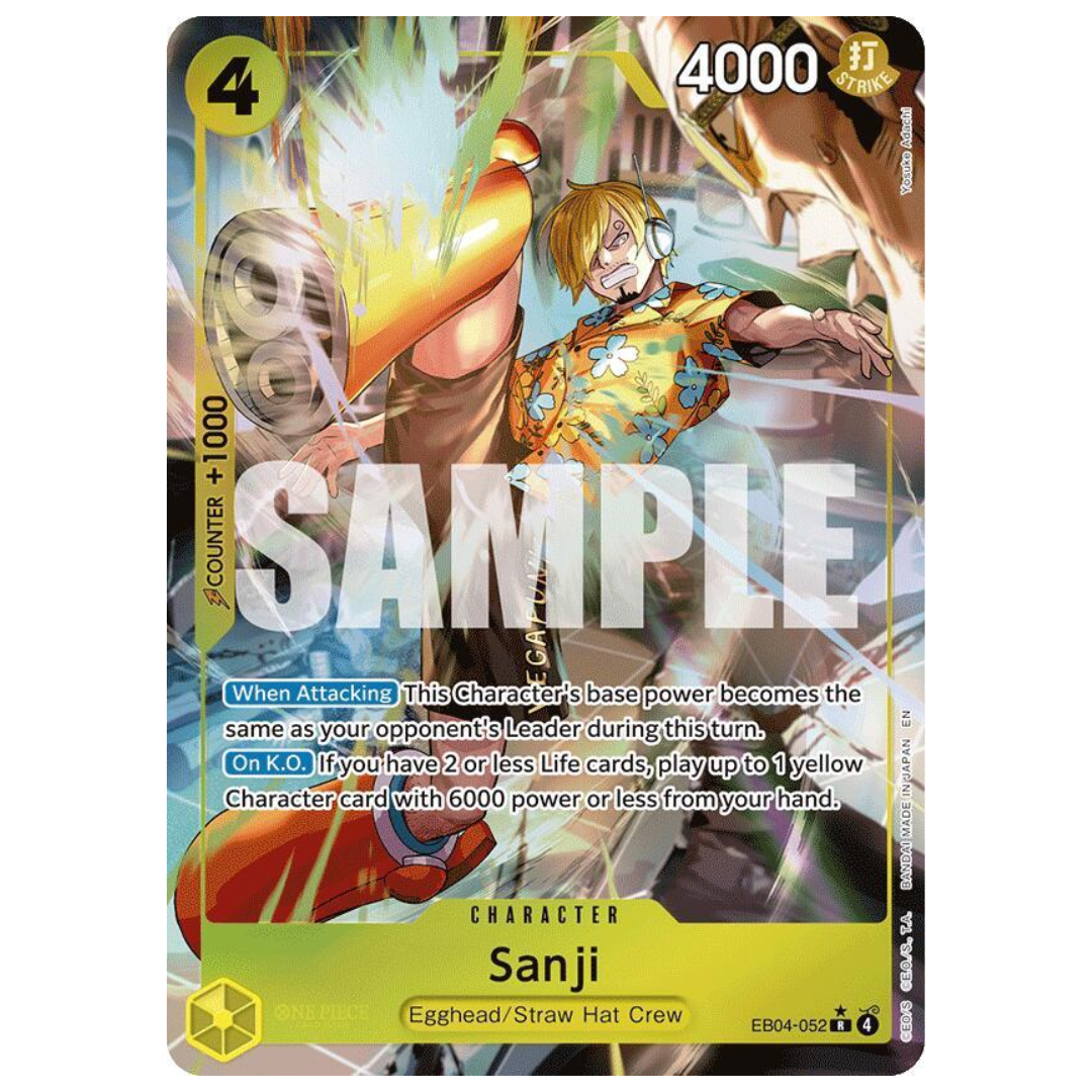 Sanji (EB04-052) (Alternate Art) Adventure on Kami's Island R • EB04-052 Foil