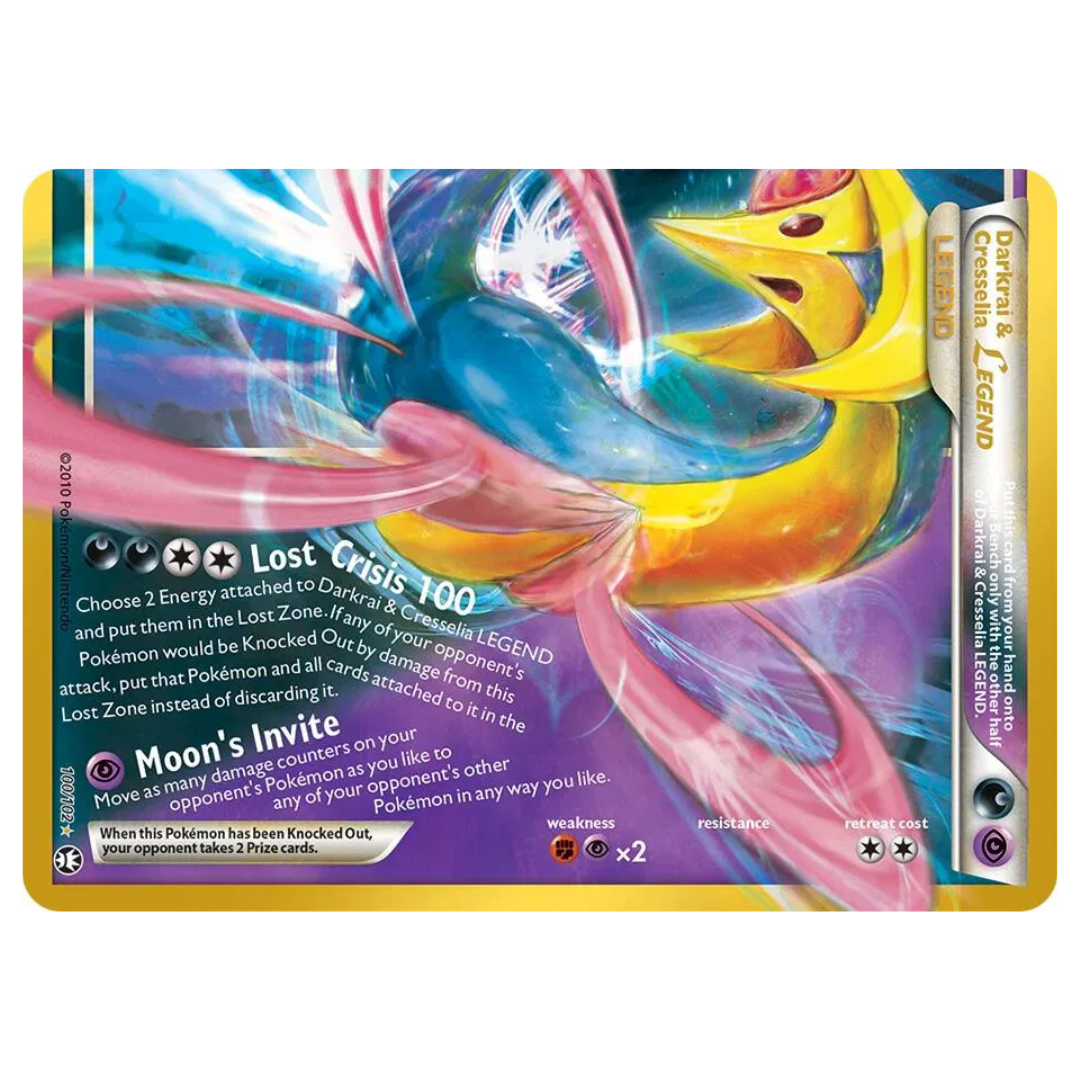 Darkrai & Cresselia Legend (Bottom) 30th Celebration: Classic Collection Classic Collection • 100/102 Holofoil